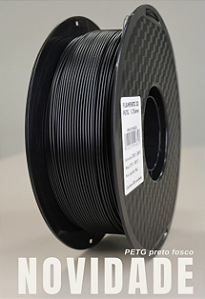 PETG PRETO FOSCO 1KG (1.75MM)