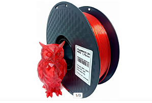 PETG TRANSL. VERMELHO 1KG (1.75MM)