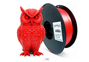 PLA SILK VERMELHO 1KG (1.75MM)