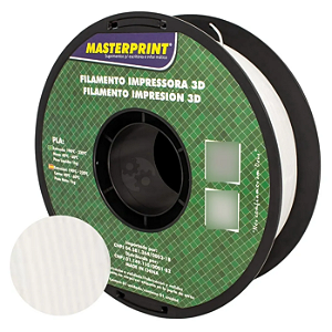 PLA BRANCO - ROLO 1KG ( 1,75mm )