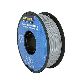 Filamento ABS Cinza 1kg 1,75mm Para Impressora 3D Alta Reesistência