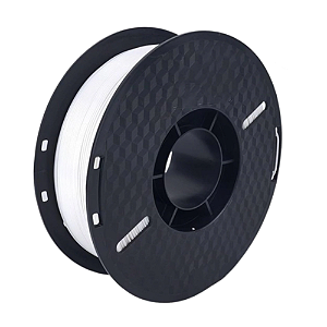 Filamento TPU A90 Branco 1kg 1,75mm Flexível Alta Resistência Impressora 3D