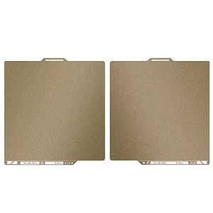 Placa Lisa PEI / PEY 257x257mm Mesa 0.8mm para Bambu Lab | Dupla Face Flexível