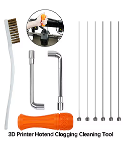 Kit de ferramentas de limpeza  para bico Hotend