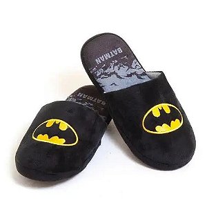 Pantufa Chinelo de Quarto Batman DC Comics