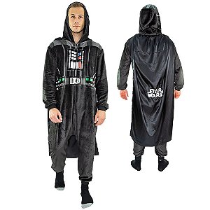 Macacão Kigurumi Darth Vader Star Wars Adulto