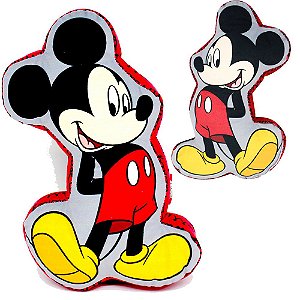 Almofada Formato Fibra Mickey Mouse Disney 35cm
