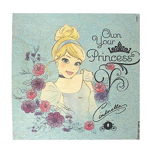 Quadro MDA Cinderella Princesas Disney 20x20cm