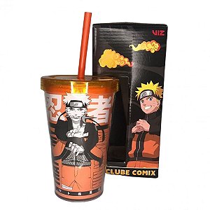 Copo com Canudo Fita Akatsuki Naruto Shippuden 1000ml em Promoção na  Americanas