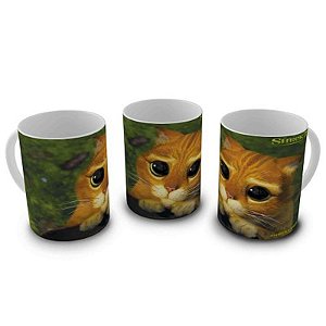 Caneca Gato de Botas - Shrek 300ml