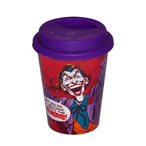 Copo de Cerâmica com Tampa The Joker DC Comics 350ml