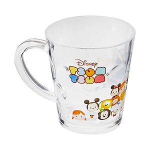 Caneca Acrílico Tsum Tsum Personagens Disney 200ml