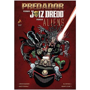 Predador Versus Juiz Dreed Versus Aliens - MYTHOS