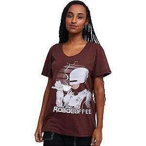 Camiseta Feminina Robocoffee