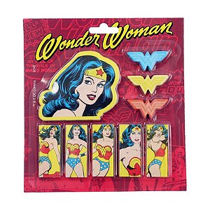 Post It Mulher Maravilha Adesivos DC Comics