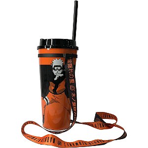 Copo com Canudo Fita Akatsuki Naruto Shippuden 1000ml em Promoção na  Americanas