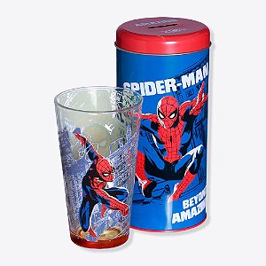 Copo Incan Spiderman City com Cofre 500ml