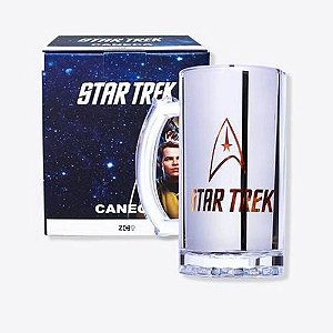 Caneca Chopp Eletrostática Star Trek 450ml