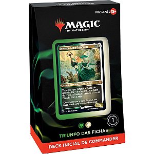 Magic The Gathering Deck Inicial de Commander: Triunfo das Fichas