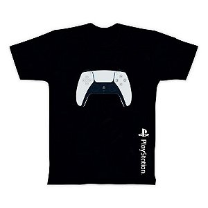 Camiseta Controle Playstation 5 Clube Comix