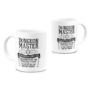 Caneca Dungeon Master The Weaver of Lore e Fate 325ml