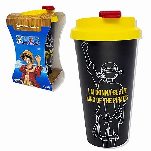 Copo Viagem Bucks One Piece Luffy 500ml