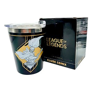 Copo Térmico Viagem Mini league of Legends 400ml