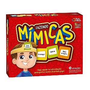 Jogo Fazendo Mímicas Pais e Filhos