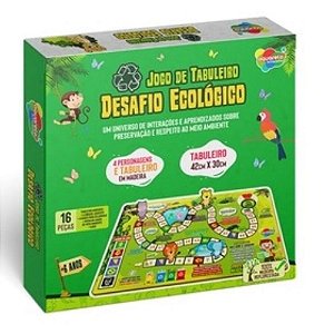 Jogo Desafio Ecológico Aquarela Brinquedos