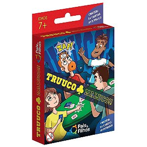 Jogo Truco Maluco Pais e Filhos 54 Cartas