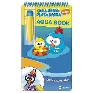 Aqua Book Galinha Pintadinha Mini Colore Com Água