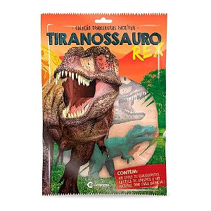 Livro Dinossauros Incríveis Cartela Adesivos e Boneco Brinquedo