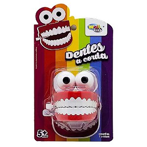 Brinquedo Dentadura Dentes a Corda Well Kids