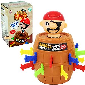 Jogo Barril Pirata Ark Toys