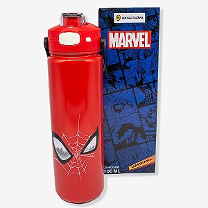 Garrafa Excalibur Click Homem Aranha Marvel 700ml