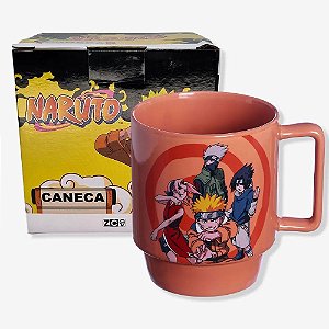 Caneca Tina Time 7 Naruto Shippuden 400ml