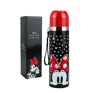 Garrafa Térmica Inox Minnie Mouse Disney 500ml