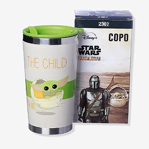 Copo Viagem Tony Baby Yoda Star Wars 350ml