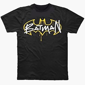 Camiseta Batman Logo Yellow Clube Comix