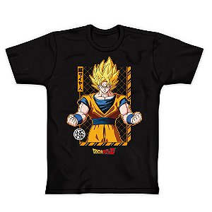 Camiseta Son Goku Dragon Ball Clube Comix