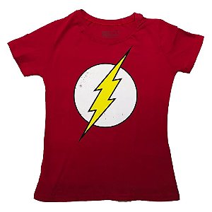 Camiseta Baby Look The Flash DC Comics Clube Comix