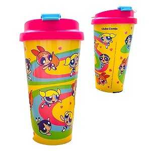 Copo Viagem Star Meninas Super Poderosas 500ml