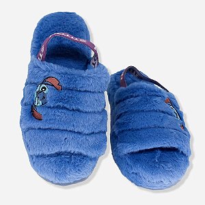 Pantufa Sandália Stitch Disney