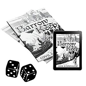 Barrow Keep: Covil da Espionagem Suplemento RPG - Físico + Digital