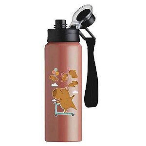 Squeeze Aluminio 800ml - Capivara
