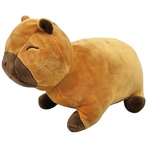 Capivara de Pelúcia Plush Fizzy Toys Bege Capilú