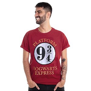 Camiseta Plataforma 934 Harry Potter Clube Comix Magia Sempre Presente!