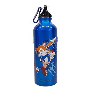 Garrafa com Mosquetão Sonic & Tails SEGA 500ml