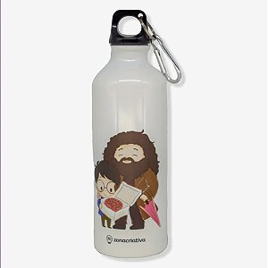Garrafa com Mosquetão Harry Potter Hapee Birthdae Harry 500ml