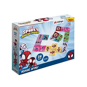 Jogo de Dominó Spidey Amazing Marvel – Diversão com o Amigo da Vizinhança!